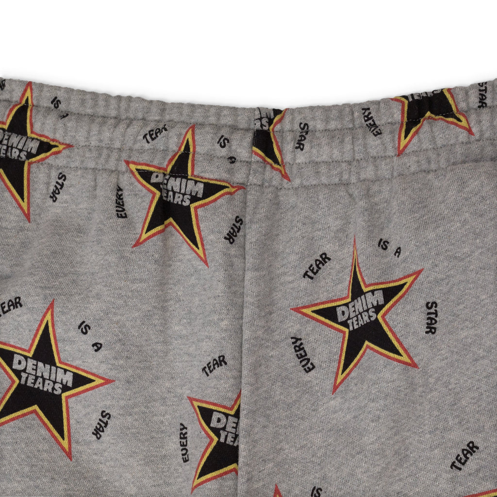 Denim Tears Grey Every Tear Is A Star All Over Sweatpants