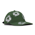Denim Tears Green Cotton Wreath Fitted Cap