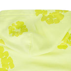 Denim Tears Neon Green Mono Wreath Hoodie