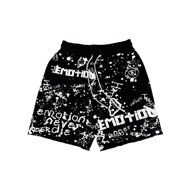 Black “Graffiti” Shorts Hover Image