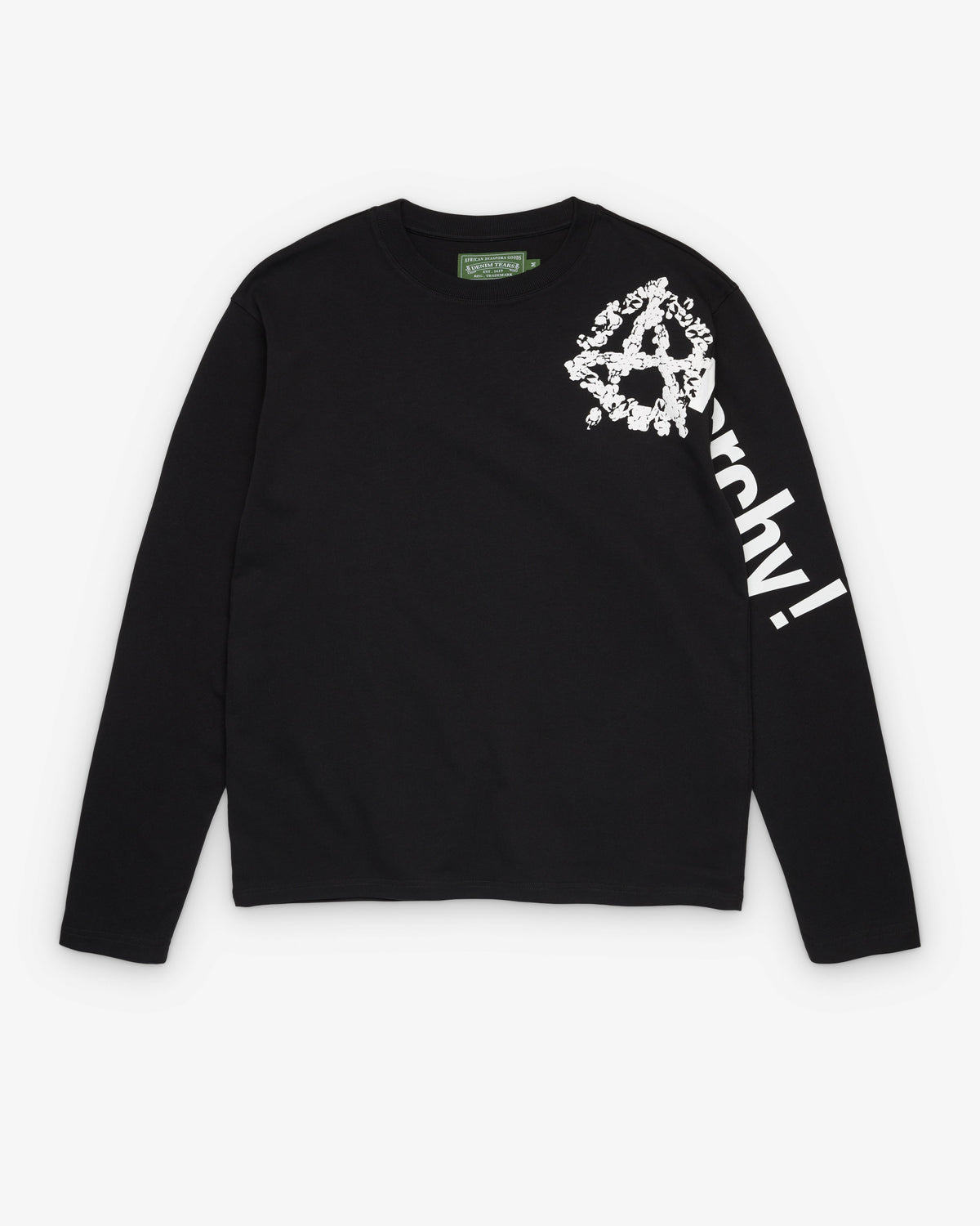 Denim Tears Anarchy Long Sleeve Tee - (Black)