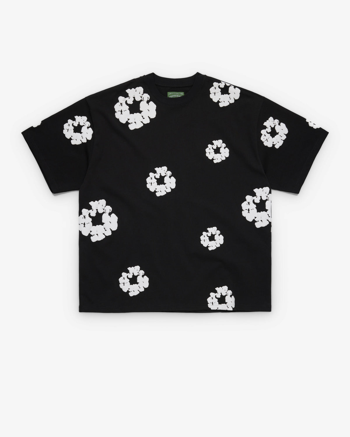 Denim Tears - Men's Cotton Wreath Tall Tee - (Black)