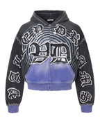 Vale Forever Hypnotiq Zip Up Hoodie Black