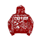 Red “Graffiti” Hoodie
