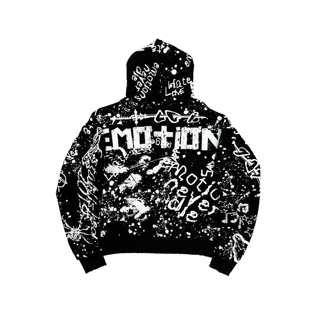 Black “Graffiti” Hoodie