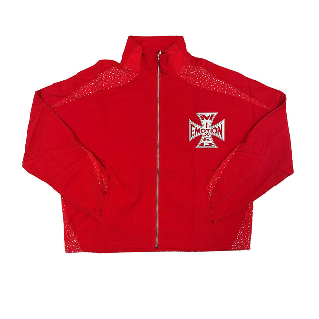 Red ‘Classic’ Nylon Jacket Hover Image