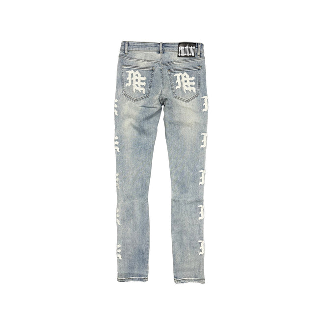‘Sea’ Monogram Denim Main Image