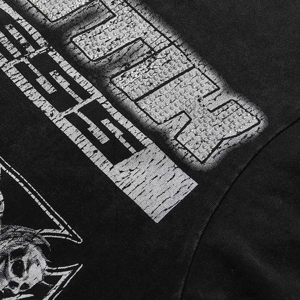 Majestik “Fearless” Grim Reaper Skeleton Vintage Tee