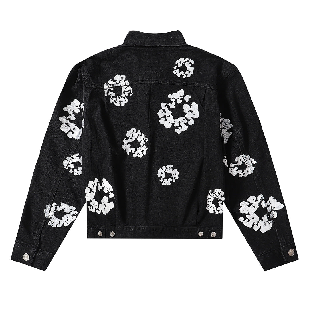 Denim Tears Black Denim Trucker Jacket