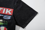 Majestik “World Tour” Motorcycle Racing Rhinestone Vintage Tee