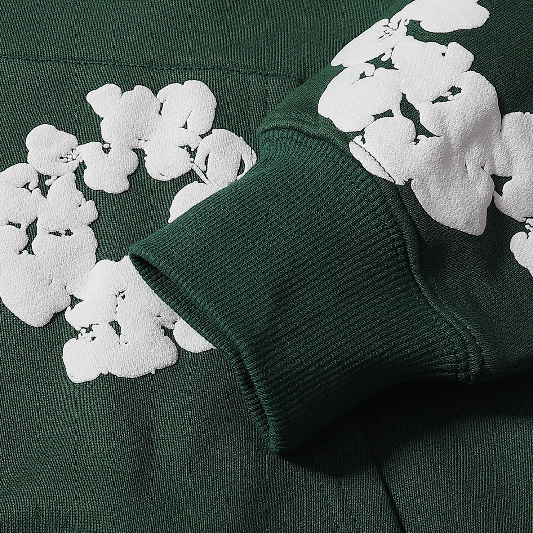 Denim Tears Green Hoodie & Sweatpants Set