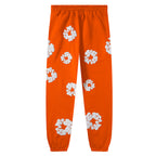 Denim Tears Orange Hoodie & Sweatpants Set