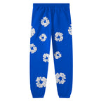 Denim Tears All‑Over Floral Print Streetwear 2‑Piece Tracksuit