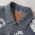 Denim Tears All‑Over Floral Print Streetwear Jacket