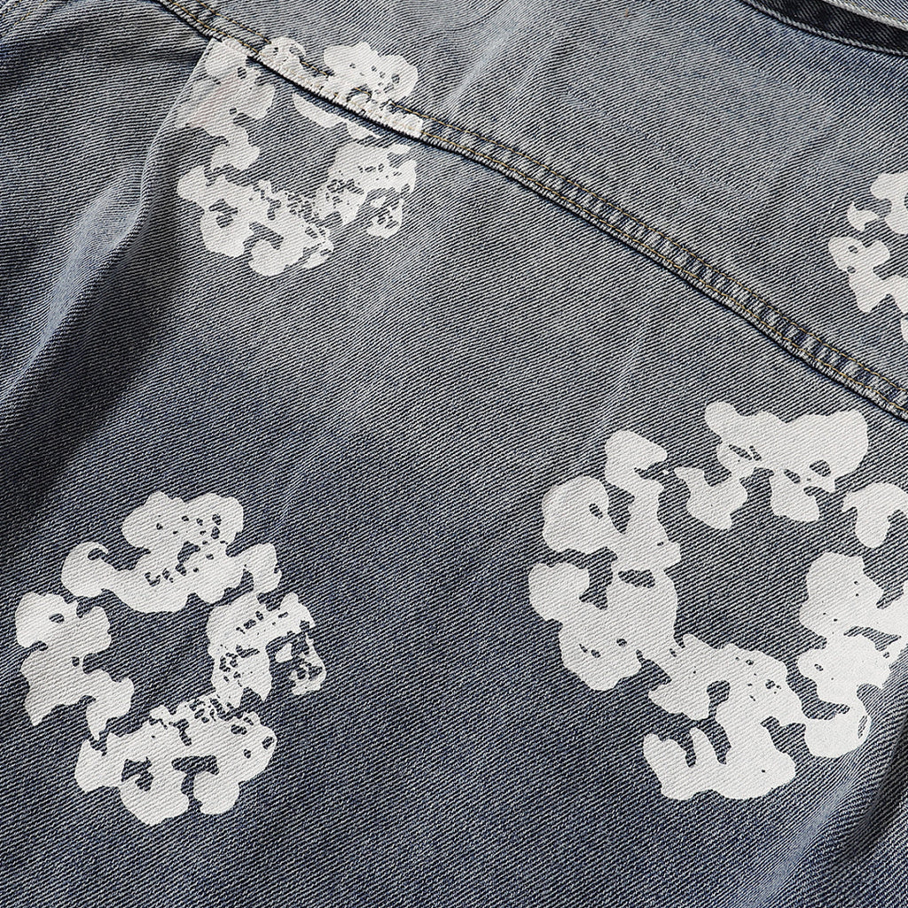 Denim Tears All‑Over Floral Print Streetwear Jacket
