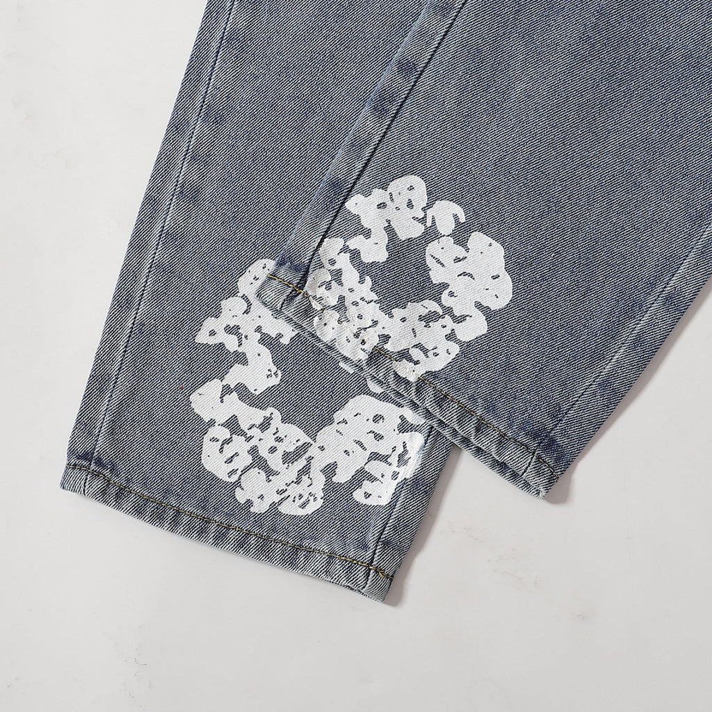 Denim Tears Cotton Wreath Blue Denim Jeans