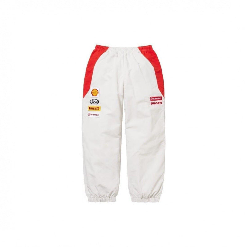Supreme × Ducati Racing Track Pants – White