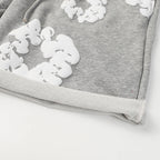 Denim Tears Grey Cotton Sweat Shorts