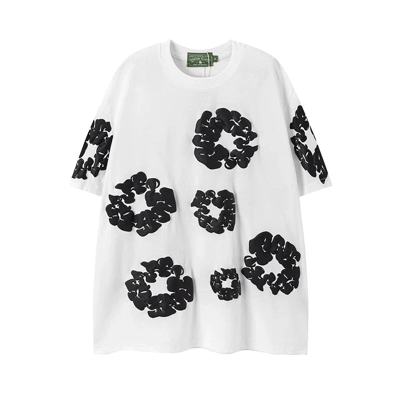 Denim Tears White Wreath Tee
