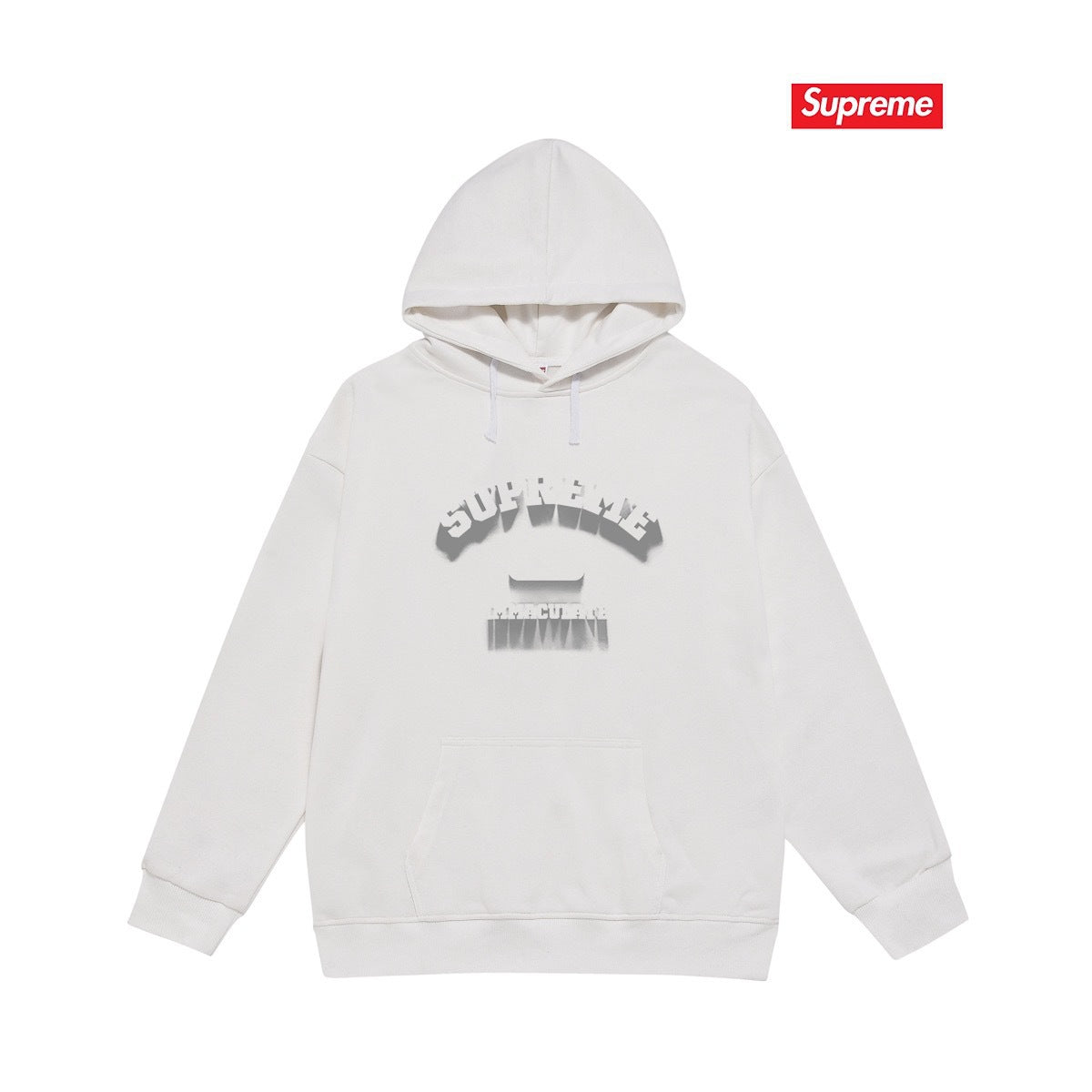 Supreme Shadow Arc Hoodie – White