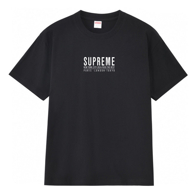 Supreme NYC 2024 “F**k The Rest” Tee – Black Hover Image