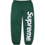 Supreme Spellout Logo Sweatpants – Green