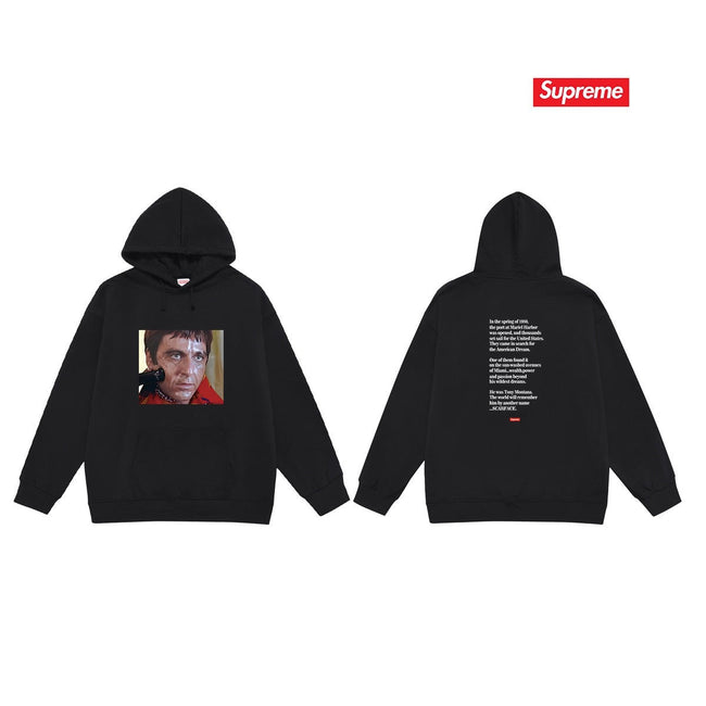 Supreme Scarface Hoodie – Black Hover Image