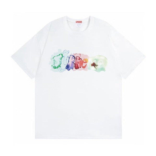 Supreme Watercolor Tee – White Hover Image