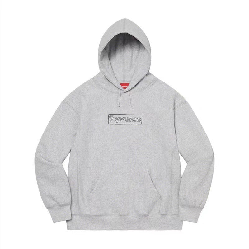 Supreme x KAWS 21SS Hooded Sweatshirt