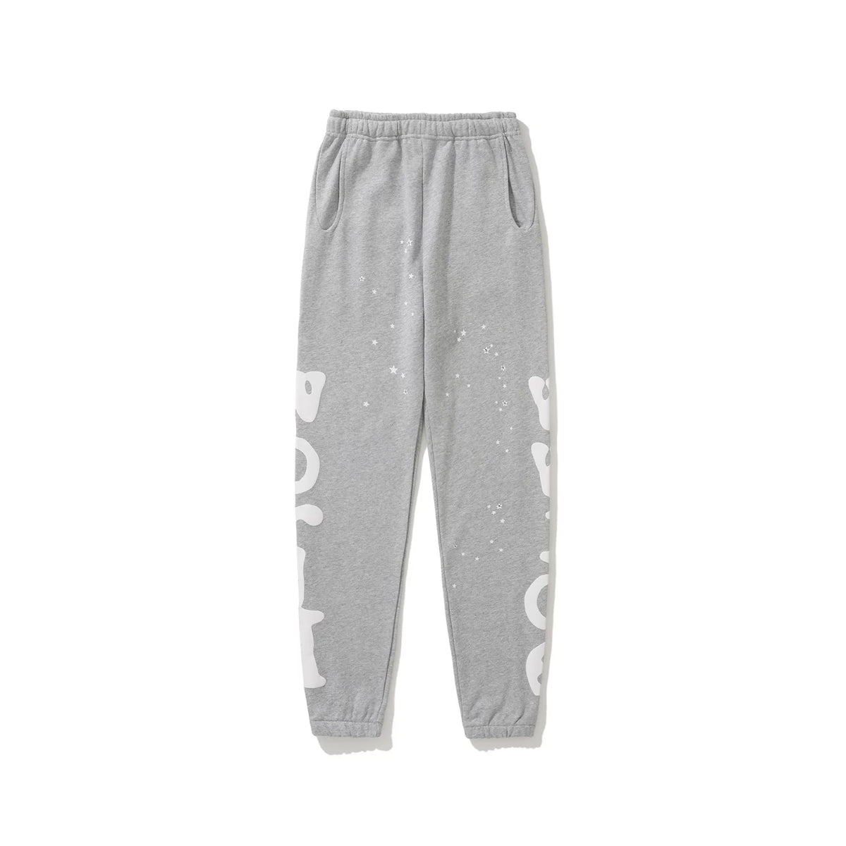 Sp5der foam printed 555 men's spider web hooded sports shirt Young Thub casual pants sports set (18)