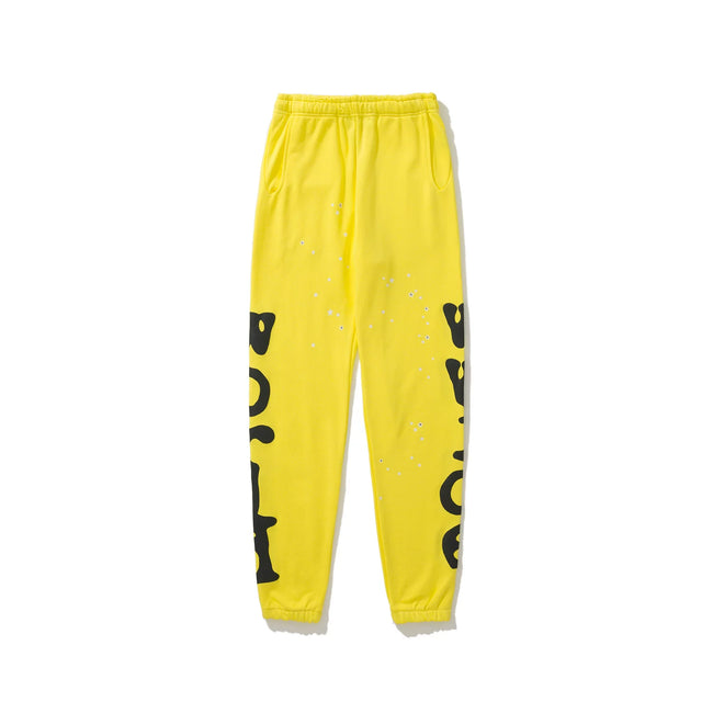 Sp5der foam printed 555 men's spider web hooded sports shirt Young Thub casual pants sports set (16) Hover Image