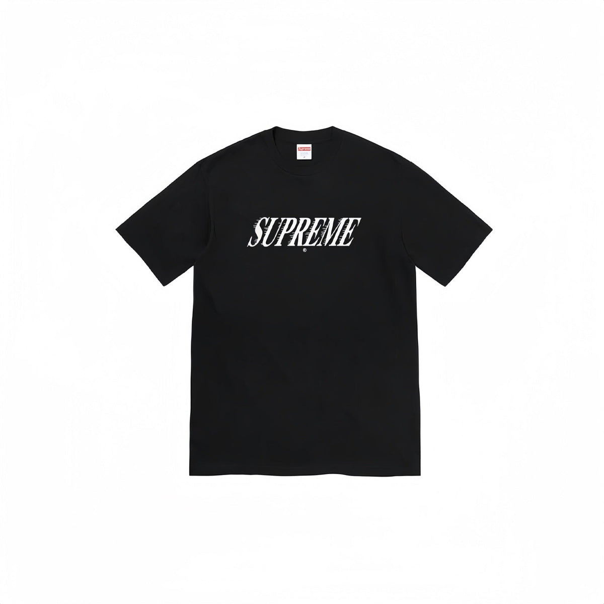 Supreme Slashed Italic Logo Tee