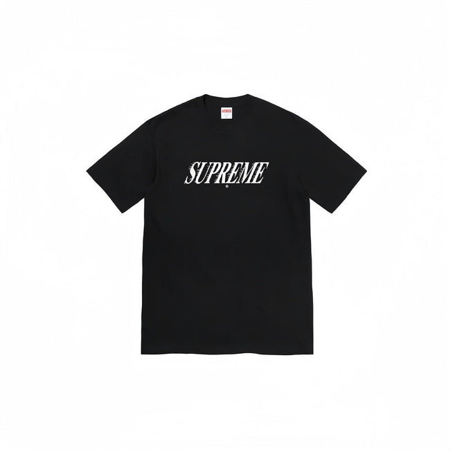 Supreme Slashed Italic Logo Tee Hover Image