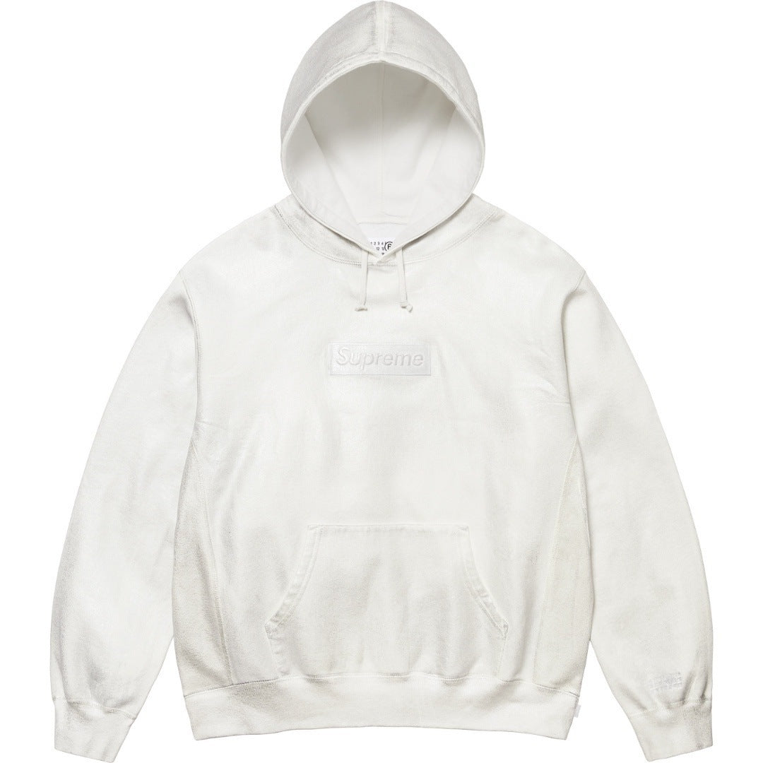 Supreme Tonal BOX Logo Hoodie – White