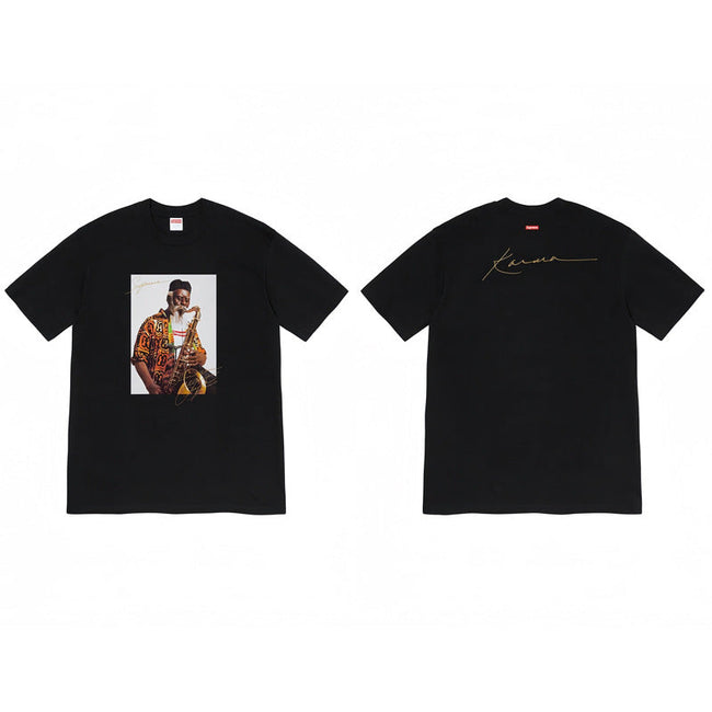 Supreme × Pharoah Sanders Graphic Tee – Black Hover Image