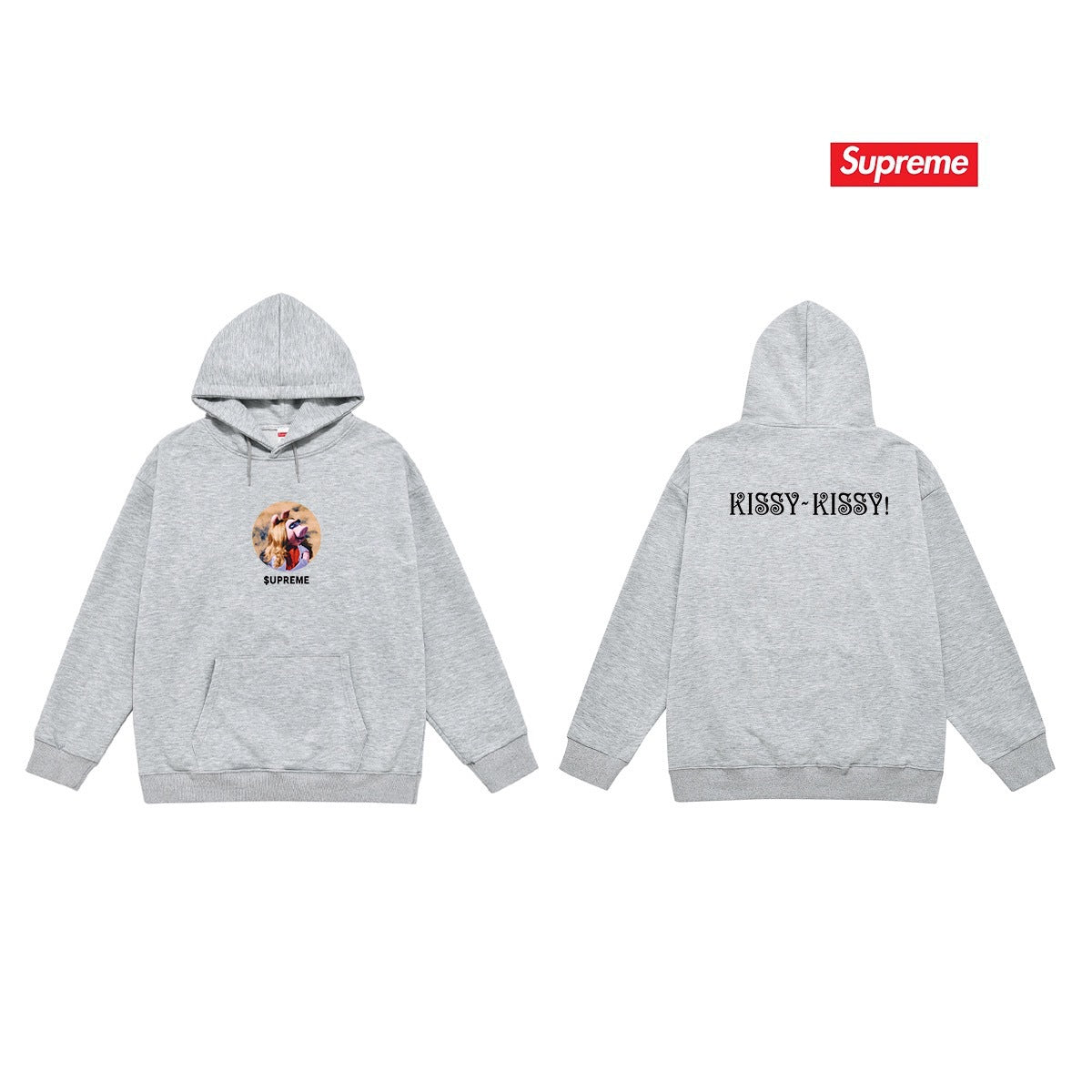 Supreme WTF Hoodie – Black (Monochrome)