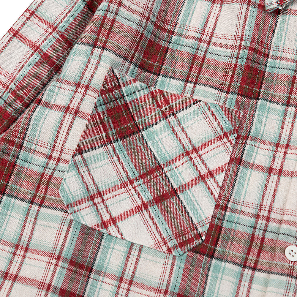 Denim Tears Shirt Plaid Long Sleeve Shirt