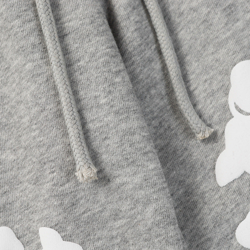 Denim Tears Grey Cotton Sweat Shorts