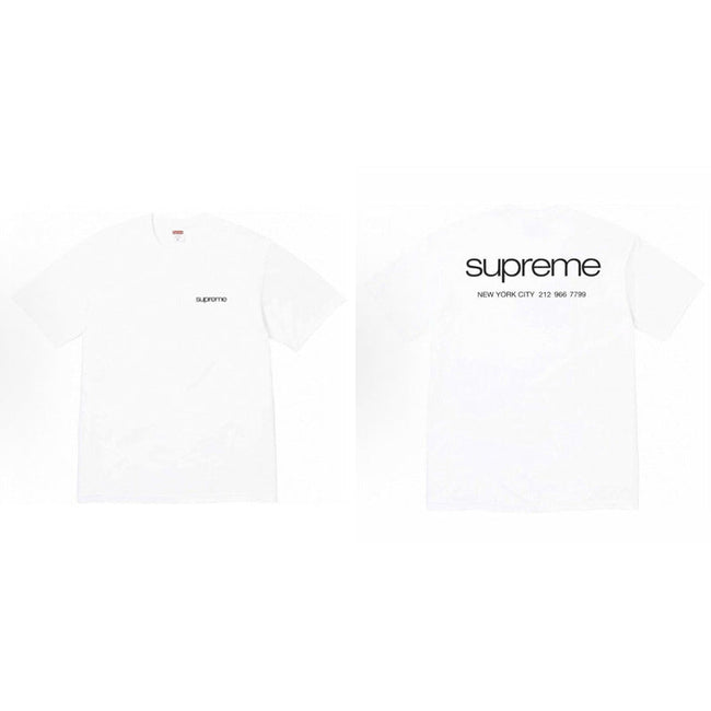 Supreme NYC Shop Tee – White Hover Image