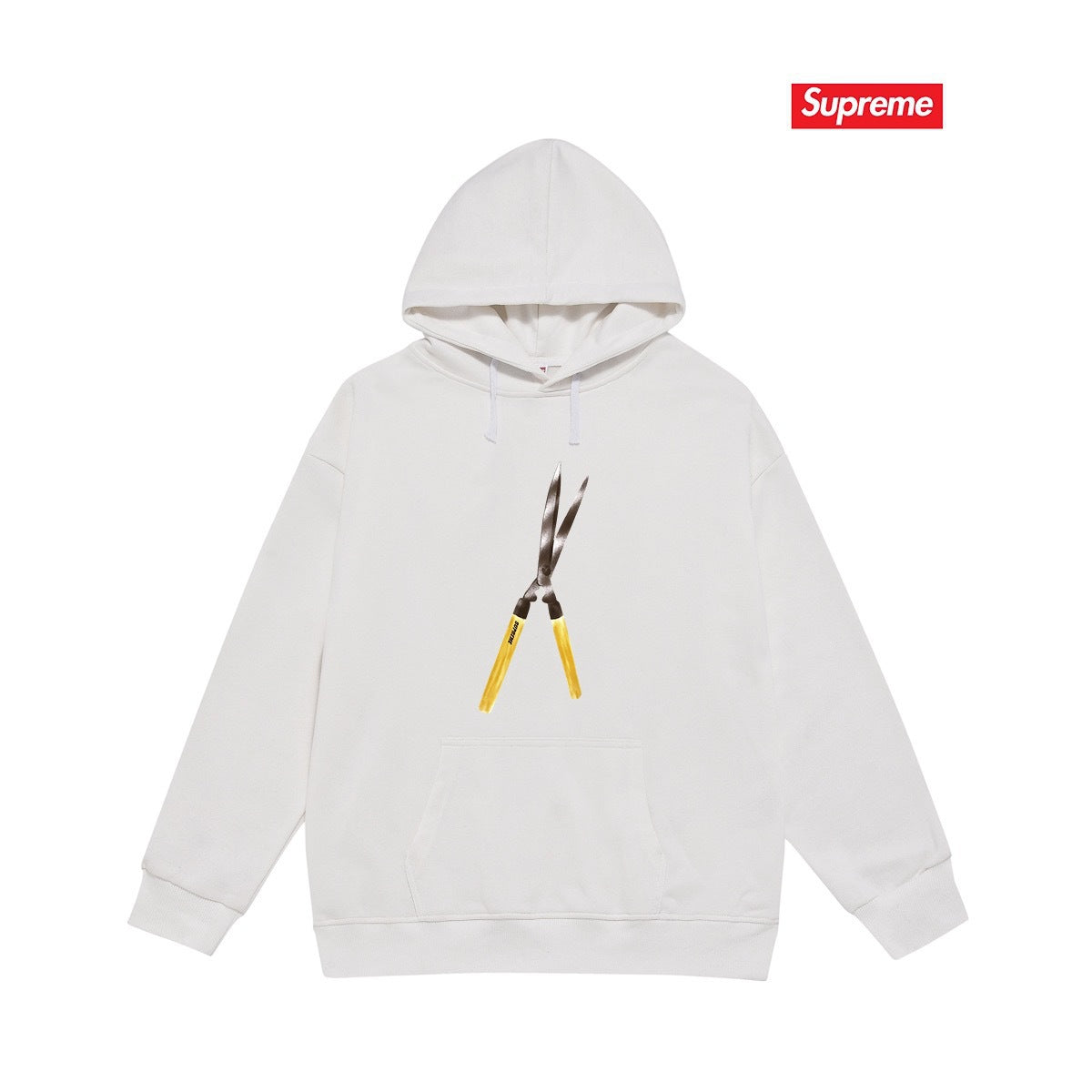 Supreme Shears Hoodie – White