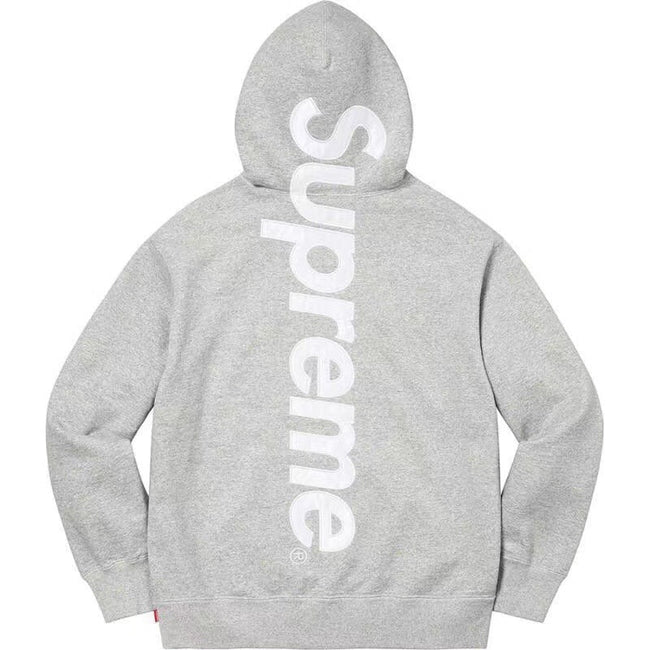Supreme 22FW Satin Appliqué Hooded Sweatshirt Hover Image