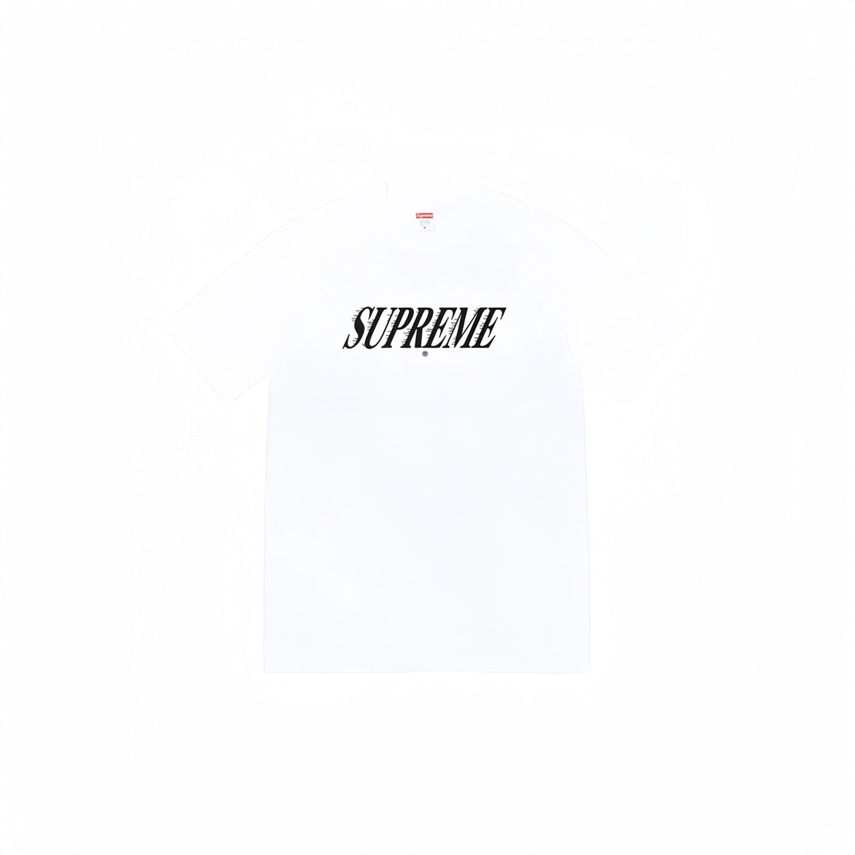 Supreme Slashed Italic Logo Tee