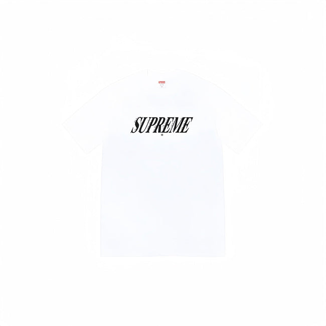 Supreme Slashed Italic Logo Tee Hover Image