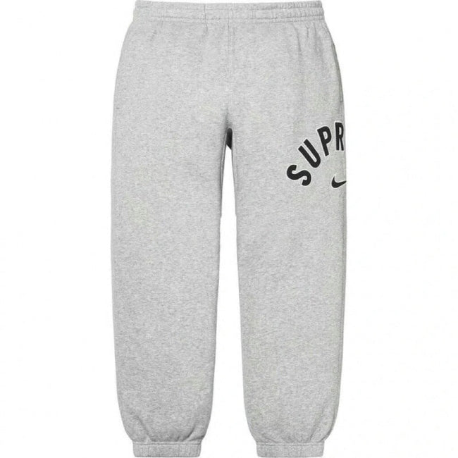 Supreme × Nike Arc Logo Sweatpants – Grey Hover Image
