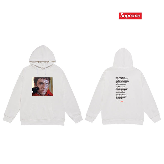 Supreme Scarface Hoodie – White Hover Image