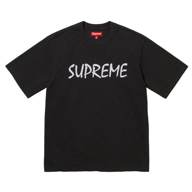 Supreme Handstyle Tee – Black Hover Image