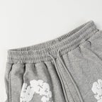 Denim Tears Grey Cotton Sweat Shorts