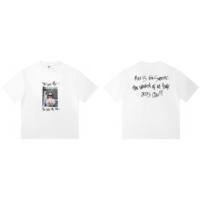 Supreme × Max B “She Loves Me” Tee – White Hover Image