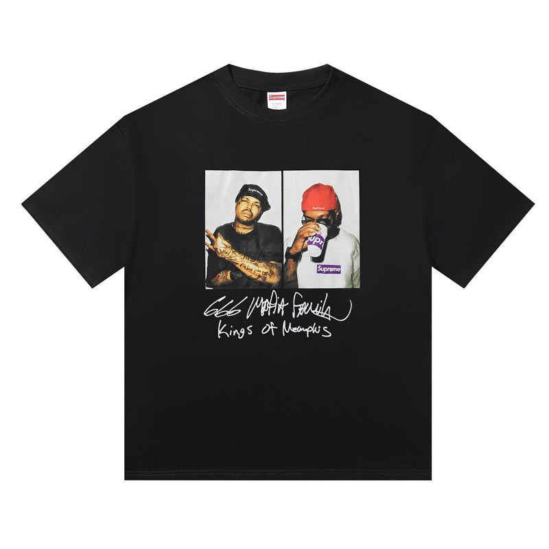 Supreme × Three 6 Mafia “Kings of Memphis” Tee – Black