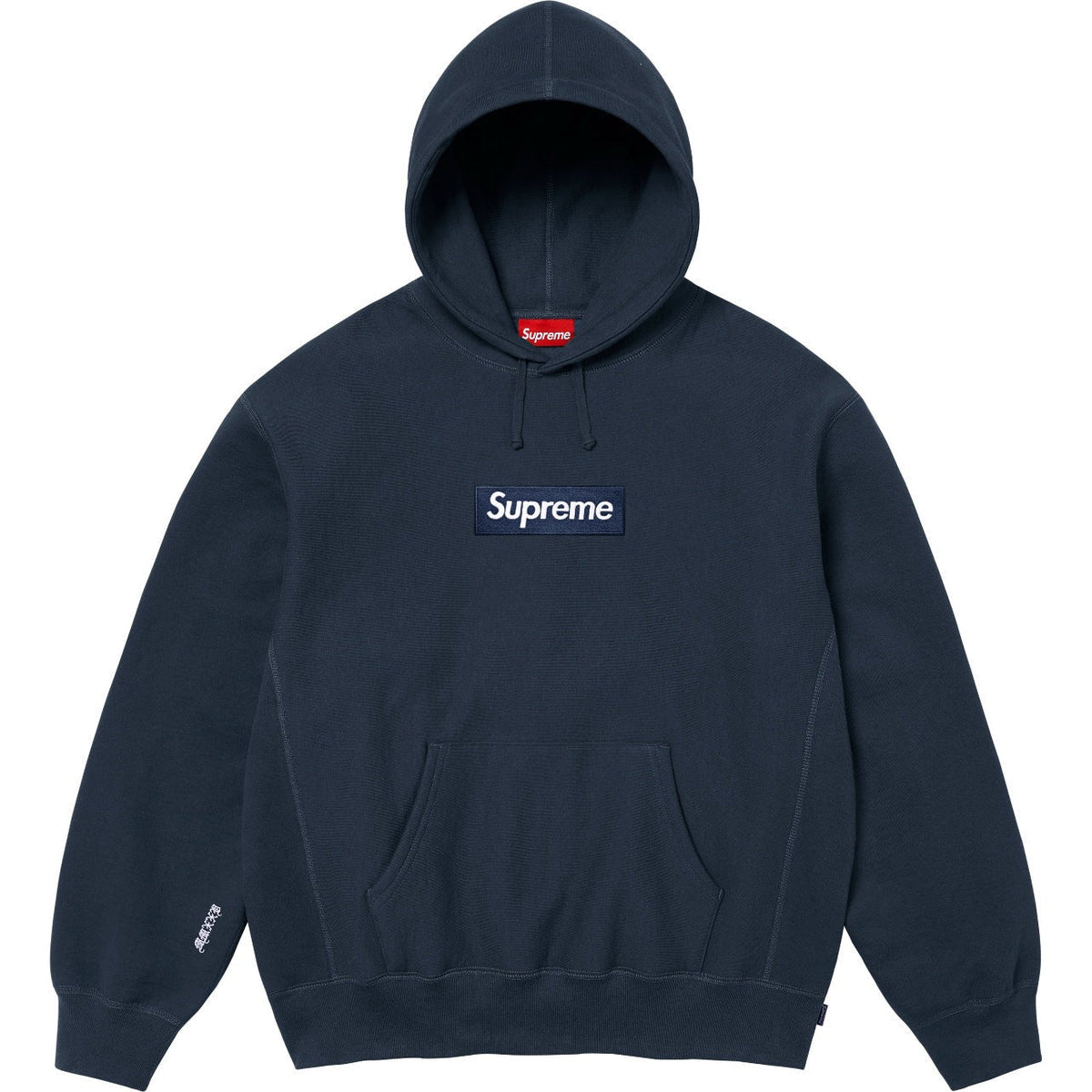 Supreme BOX Logo Hoodie – Navy